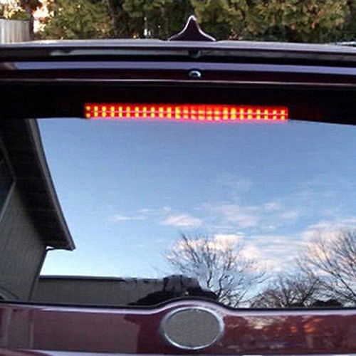 Car Red 24LED 12V High Mount Third 3RD CHMSL Brake Stop Tail Light Add-on LaY-b - Picture 2 of 8