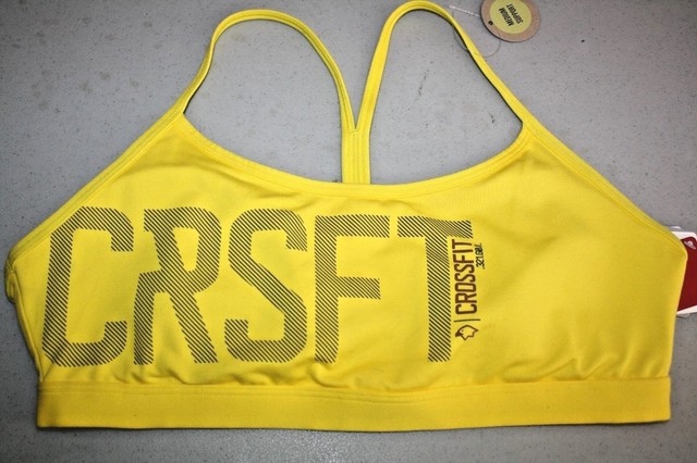 reebok medium support sports bra