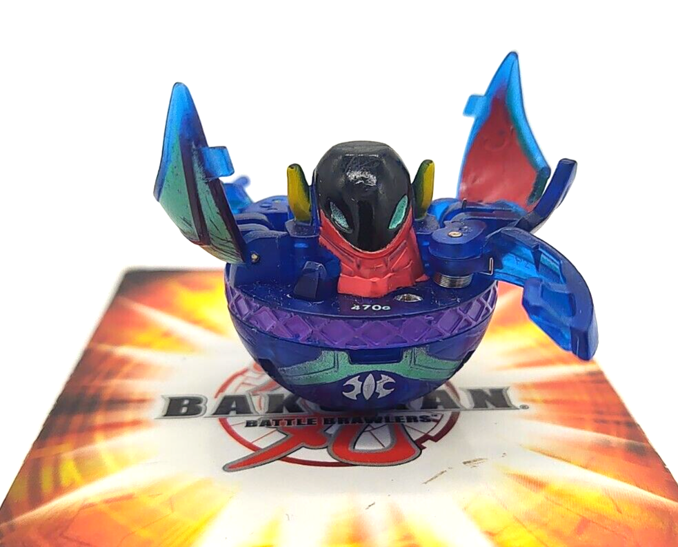 Bakugan Battle Brawlers Blue Aquos Preyas Diablo 470g figure only 