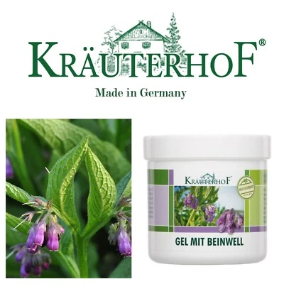 Krauterhof Massage Gel With Comfrey For Fractures Sprains Anti Inflammatory