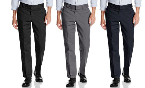 Dickies Men's Regular Fit Ring Spun Work Pants, Color Options