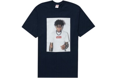 BRAND NEW Supreme NBA Youngboy Tee Navy Size X-Large (XL) | eBay