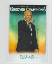 2021 Upper Deck Goodwin Champions #2 Joe Biden card