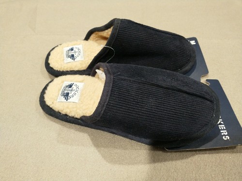 Dockers Youth Boys Girls Sheepskin Lining Slippers Blue Size M 13-1 - 第 2/6 張圖片