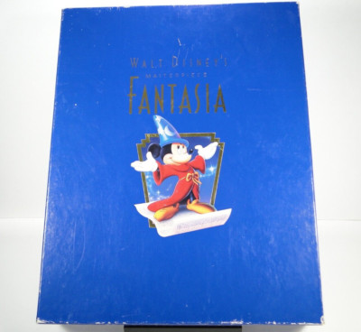 Disney FANTASIA, Deluxe Collectors Edition Box Set, VHS Lithograph