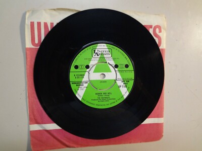 EASYBEATS: Heaven And Hell- Pretty Girl-U.K. 7'' 1967 United Artists UP 1183 Demo