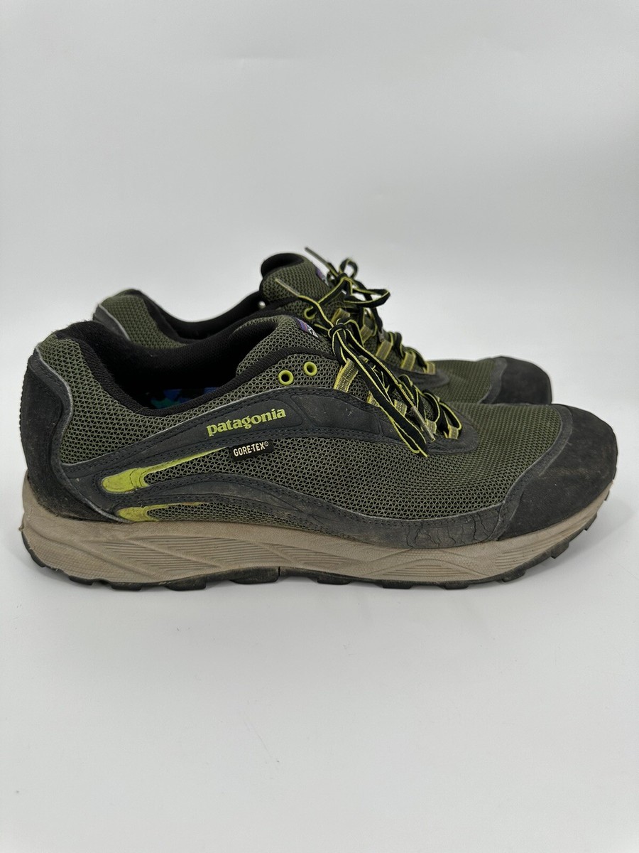 Patagonia Gore Tex Men's Hiking Trail Running Shoes Black