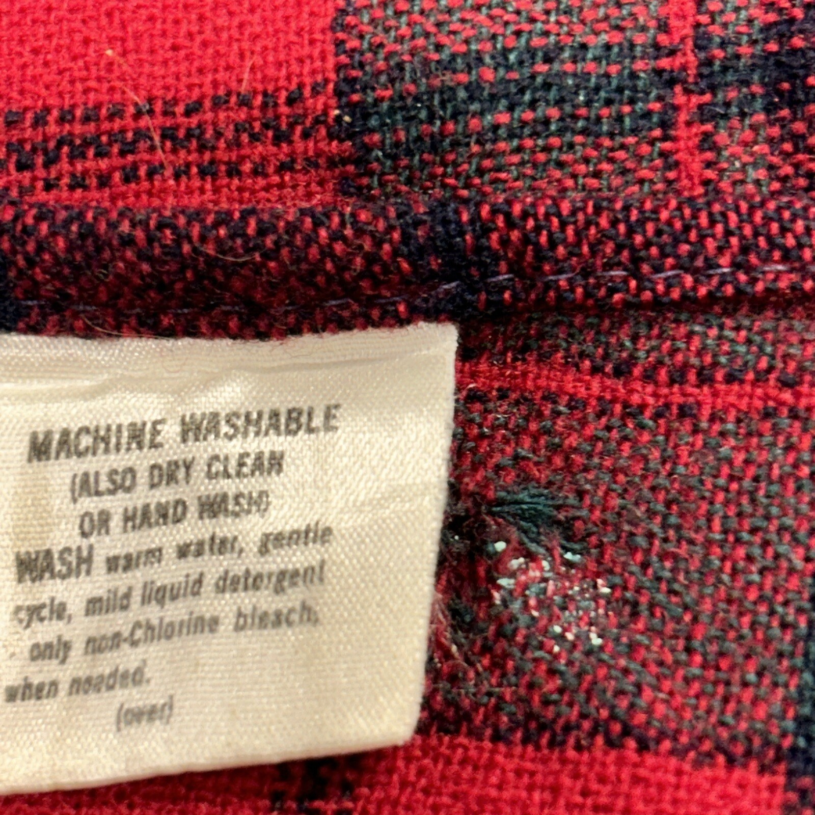 Set of Two Pendleton Plaid Wool Flannel Button Lo… - image 6