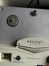 Vintage Webcor Regent Tube Reel To Reel Tape Recorder/player - Ep2005-1 Untested