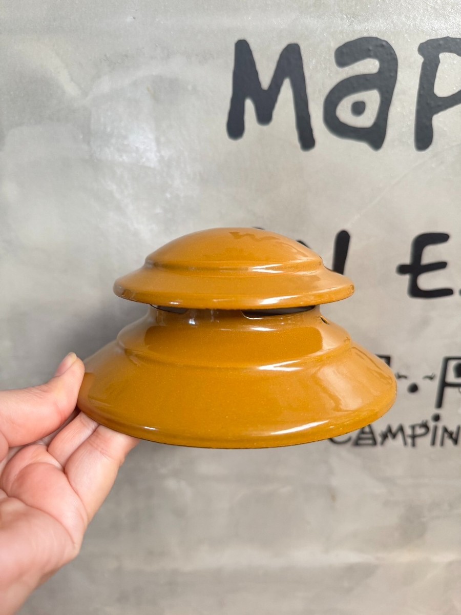 Coleman 200a short Ventilator lantern Gold bond Color enamel