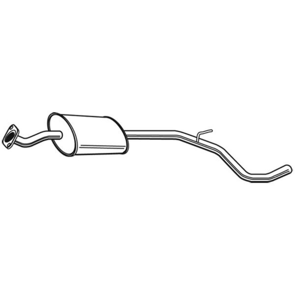 Walker MittelschalldäMpfer SchalldäMpfer FüR Nissan Micra III K12 23653-image