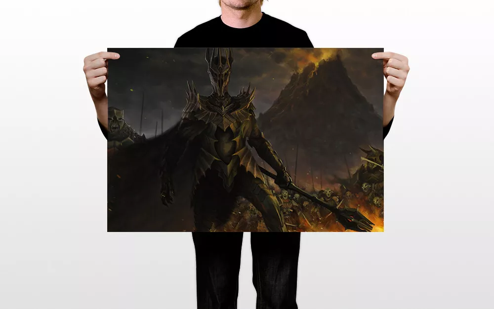 Wall Art Print Lord of the Rings - Sauron, Gifts & Merchandise