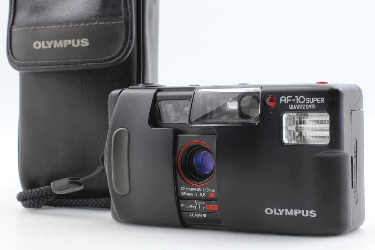 フィルムカメラ OLYMPUS AF-10 SUPER QUARTZ DATE Near MINT] Olympus AF-10 Super Quartz Date Point & Shoot