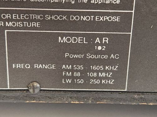 TSM Electronics AR-102 Sparton 7 Sided Radio Replica France RARE - Picture 8 of 22