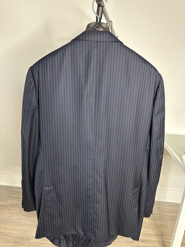 Ermenegildo Zegna COUTURE 3 Piece Suit Wool/silk Size EU 60 L (s119) - Picture 4 of 19