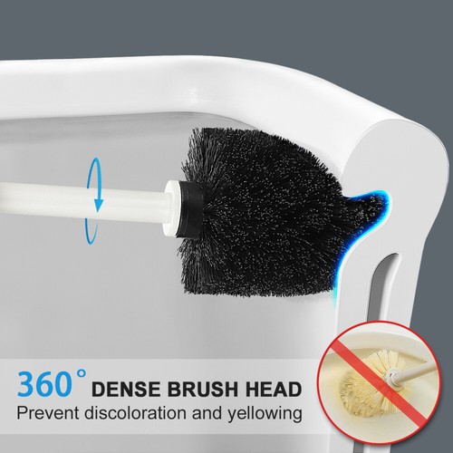 HOMEMAXS 2 Sets Toilet Brushes Holders for Office Bathroom Cleaning Supplies - Picture 3 of 9