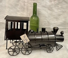 Metal Train/locomotive Wine Bottle Holder New Gift Home Decor