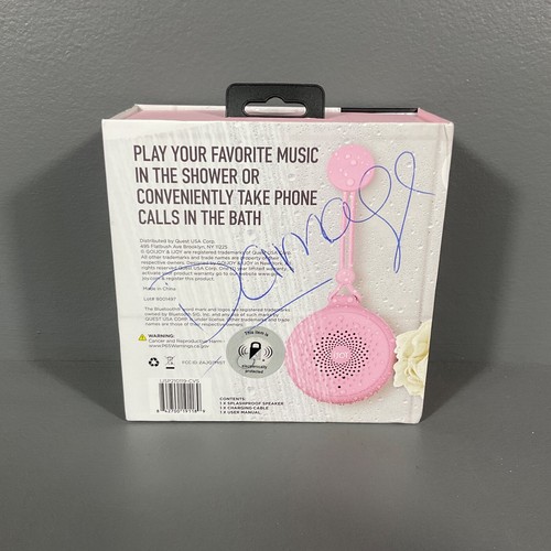 iJoy IPX4 Splash Proof Shower Speaker Bath Bomb Bluetooth Built in Microphone - Picture 8 of 24