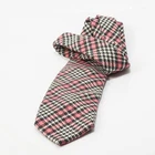 JOOP Wool Tie Pink POW Check Flannel Italy Made Menswear Classic