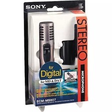Sony ECM-MS907 Digital One-Point Stereo Recording Microphone - Brand New