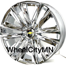 24 Chrome 4869 Escalade Platinum Oe Replica Wheels Fits 2027 Chevy Tahoe 6x5.5 24 Chrome 4869 Escalade Platinum Oe Replica Wheels Fits 2027 Chevy Tahoe 6x5.5