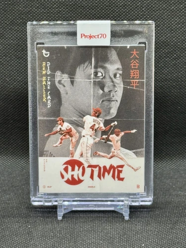 Shohei Ohtani 2021 Topps Project 70 #454 1986 by Ben Baller LAA Angels Dodgers