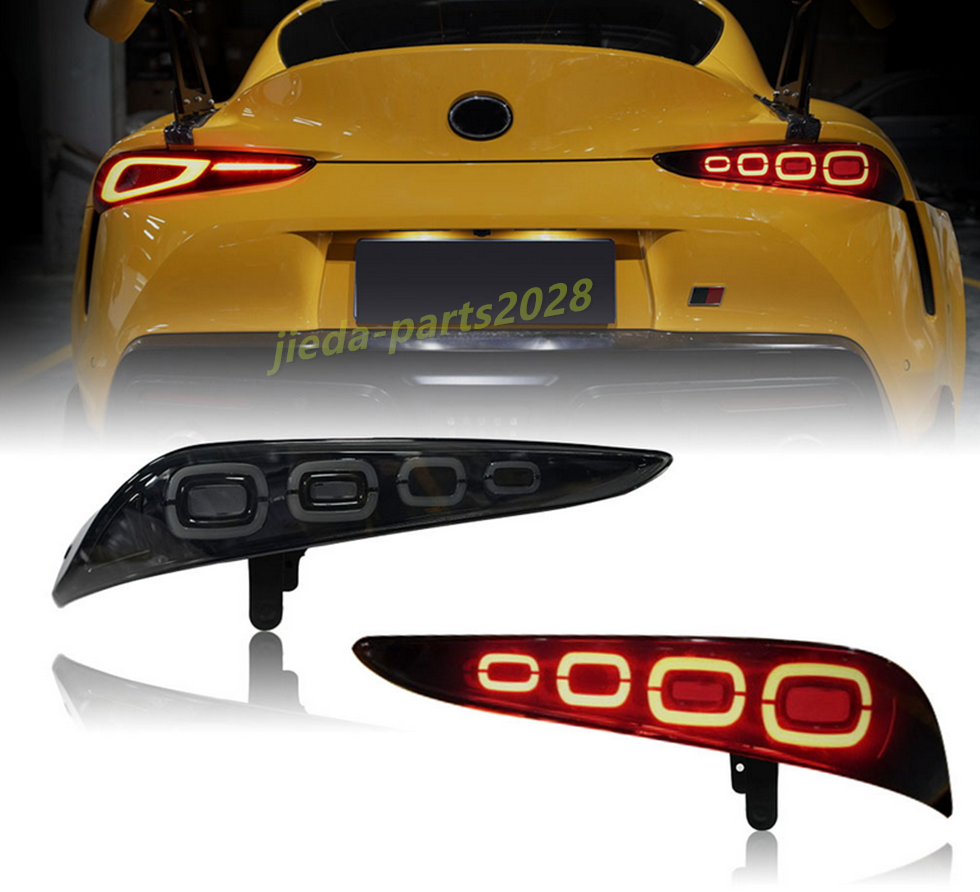 Fit For Toyota GR Supra 2020-2024 LED Rear Lamps Taillights