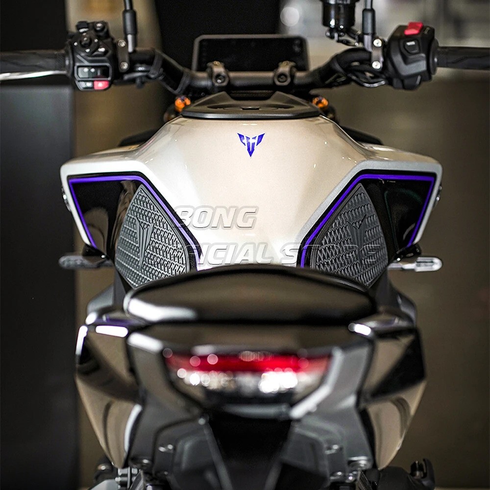 FOR YAMAHA MT-09 2024 2025 Fuel Tank Pad Non-slip Side Fuel Tank