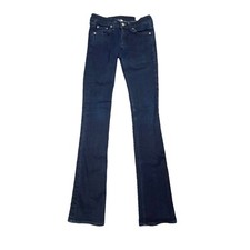 Helmut Lang Mortar Wash Denim Skinny Pull On Jean Legging Womens 24x34