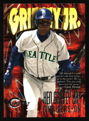 Ken Griffey Jr. Baseball Cards You Pick Seattle Mariners Cincinnati Reds Part 3