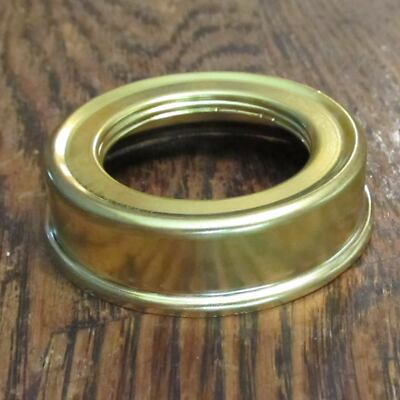  Solid Brass BURNER COLLAR for #8 KOSMOS old or new oil lamp