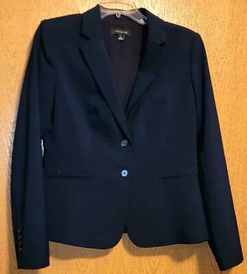 Ann Taylor Jacket Blazer Size Black Color