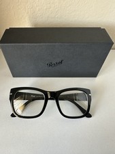 PREOWNED Persol 3297V Eyeglasses 95 Black 100 AUTHENTIC