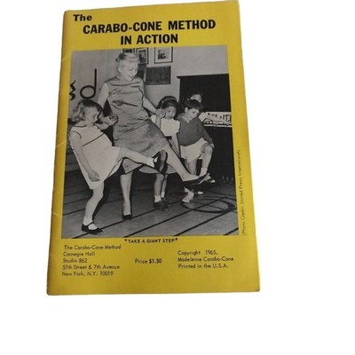 The Carabo-Cone Method in Action 1965 Sensor Motor Music Reading Method