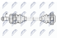 NTY Antriebswelle NPW-BM-149 FüR BMW