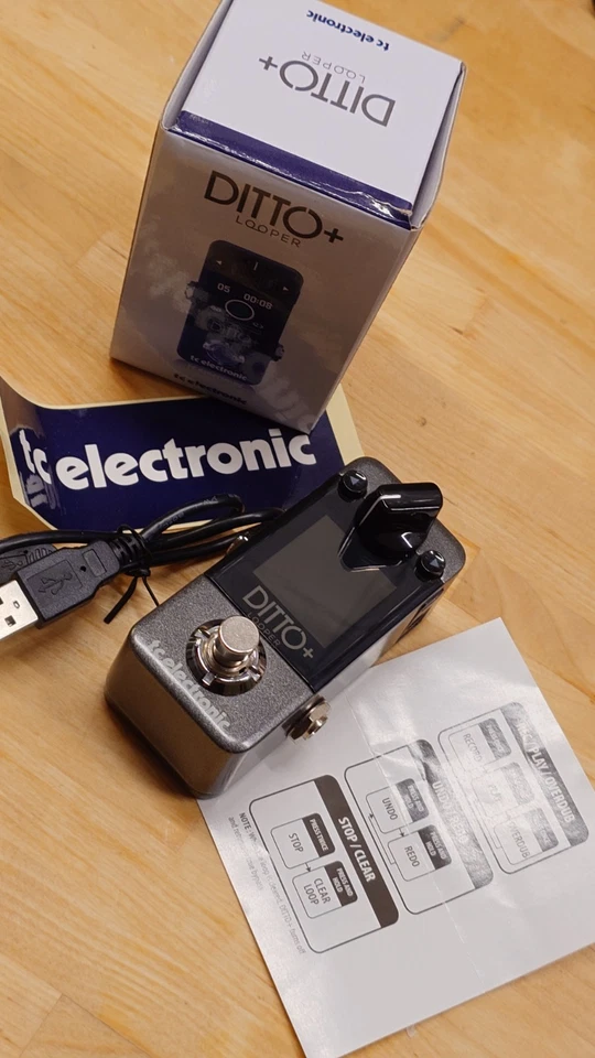 TC Electronic Ditto+ Looper 2023 - Schwarz - Neuwertig - Bild 2 von 4