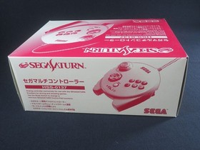 Sega Saturn Japan ss Multi controller 3d Pad White Christmas Nights HSS 0137 jpn