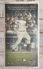 Miguel Cabrera 2012 Triple Crown USA Today Laminated Sports Page (About 20”X11”)