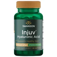 Swanson Injuv - Supports Natural Skin Moisture Retention - (90 Softgels, 70mg)