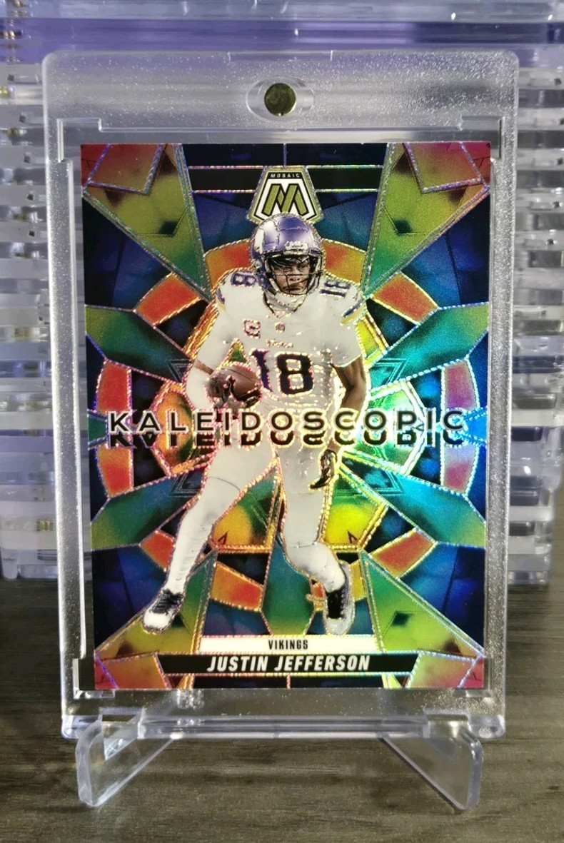JUSTIN JEFFERSON 2025 MOSAIC KALEIDOSCOPIC SSP VIKINGS