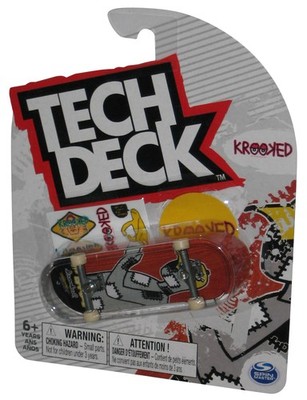 Tech Deck Krooked Ray Barbee Rote Mini Fingerboard Skateboard