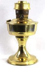 Aladdin 1969-2015 B-2301 Solid Brass Model #23 Kerosene Oil Table Lamp 23 Burner
