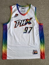 2025 Phoenix Mercury WNBA Pride Day Rainbow Jersey Xl
