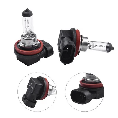 Pack de 2 ampoules antibrouillard H8 35W 12V halogène conçues pour phares anti - Photo 1/4