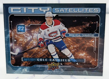 2024-25 Upper Deck Series 1 #CS-13 Cole Caufield City Satellites Canadiens
