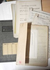 1923 -1952 Geschichte der Elektrizität Sachsen Anhalt Elbekreuzung Dachbodenfund