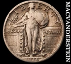 1918-D Standing Liberty Quarter - Scarce  Semi-key  Better Date  #K2721