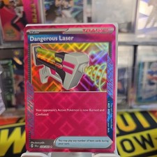 🔵 Pokemon TCG Shrouded Fable DANGEROUS LASER 58/64 ACE SPEC Ultra Rare Holo NM