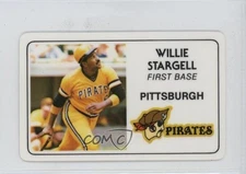 1981 Perma-Graphics/Topps Credit Cards Willie Stargell #125-014 HOF