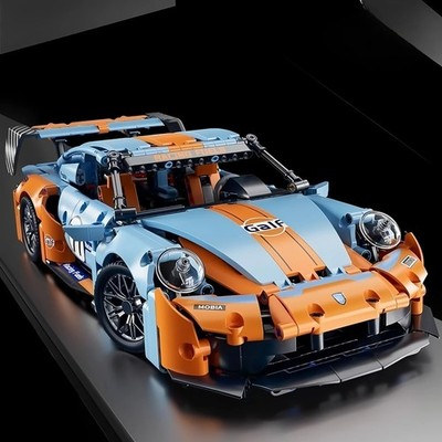 Technical Racing Sportwagen Bausteine Set - Supercar Modell Maßstab 1:14